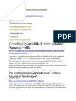 Genetically Modified Foods