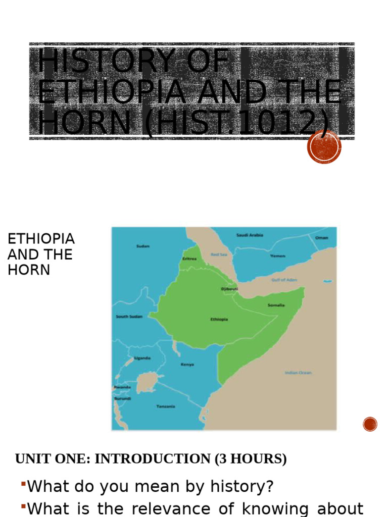 Hist-1012-chapter 1-5 edited | PDF | Horn Of Africa | Homo