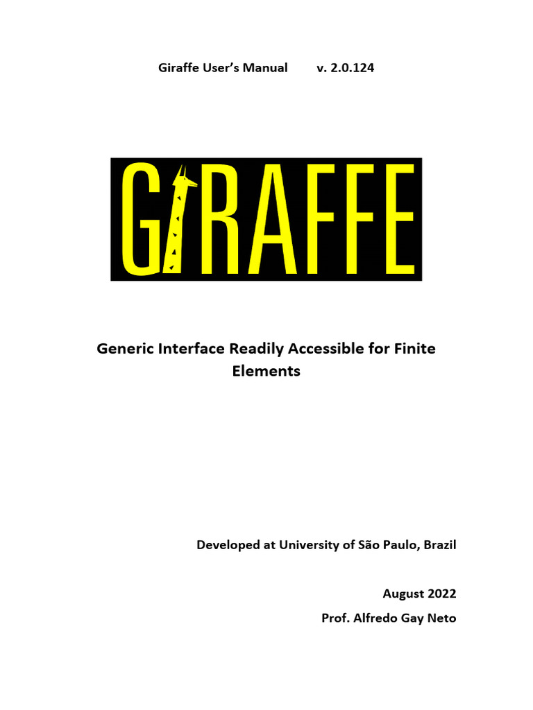 Giraffe User Manual v2.0.124 | PDF | Computer File | Directory (Computing)