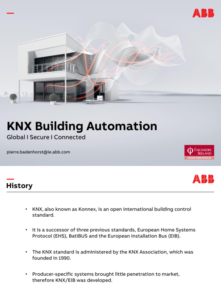KNX Building Automation Overview | PDF | Telecommunications ...