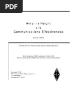 Antenna Height and Communications Effectiveness: A Guide For City Planners and Amateur Radio Operators