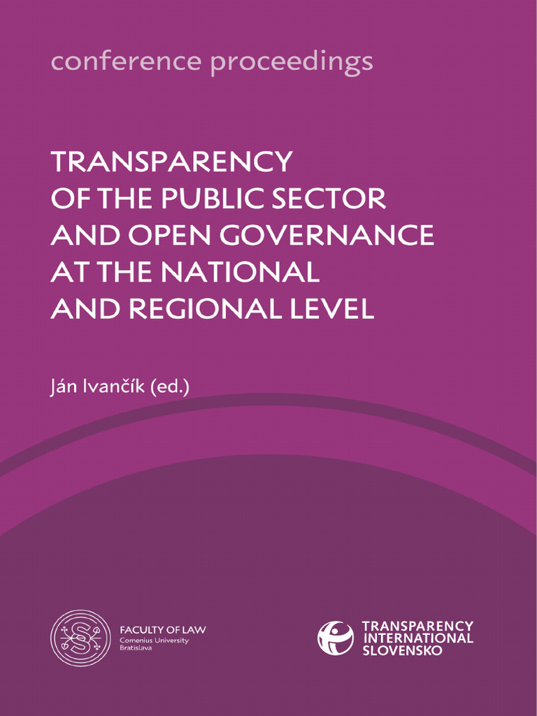 Public Sector Transparency in Ukraine | PDF | Environmental Impact ...