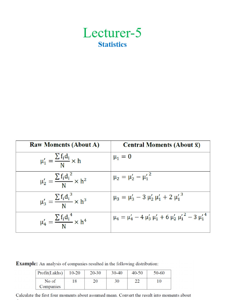 Stat_Lec-5 | PDF