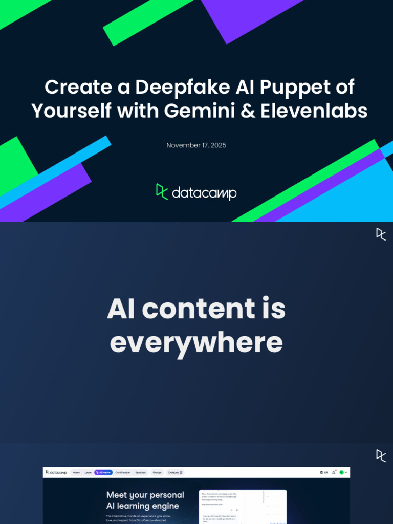 Create Your AI Puppet with Gemini & Elevenlabs | PDF | Cognition ...