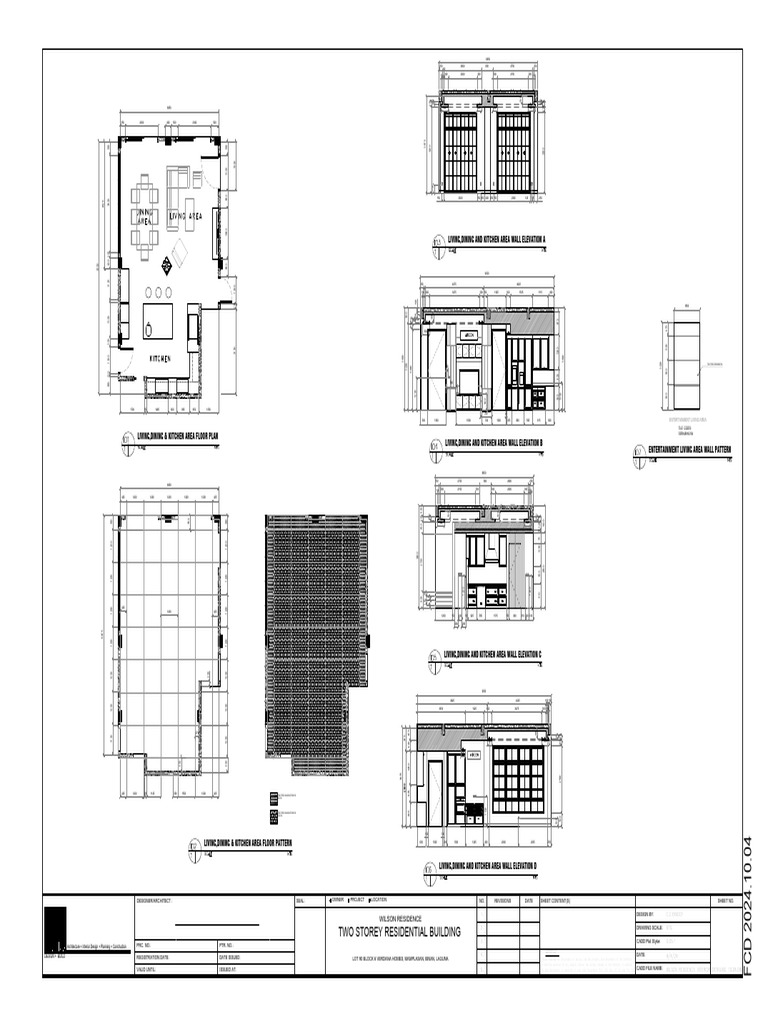 Wilson Residence Interior Detailing 10.04-Groundfloor | PDF | Interior ...
