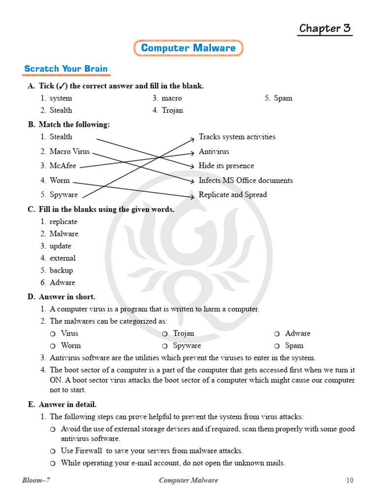 Understanding Computer Malware Types | PDF | Computer Virus | Malware