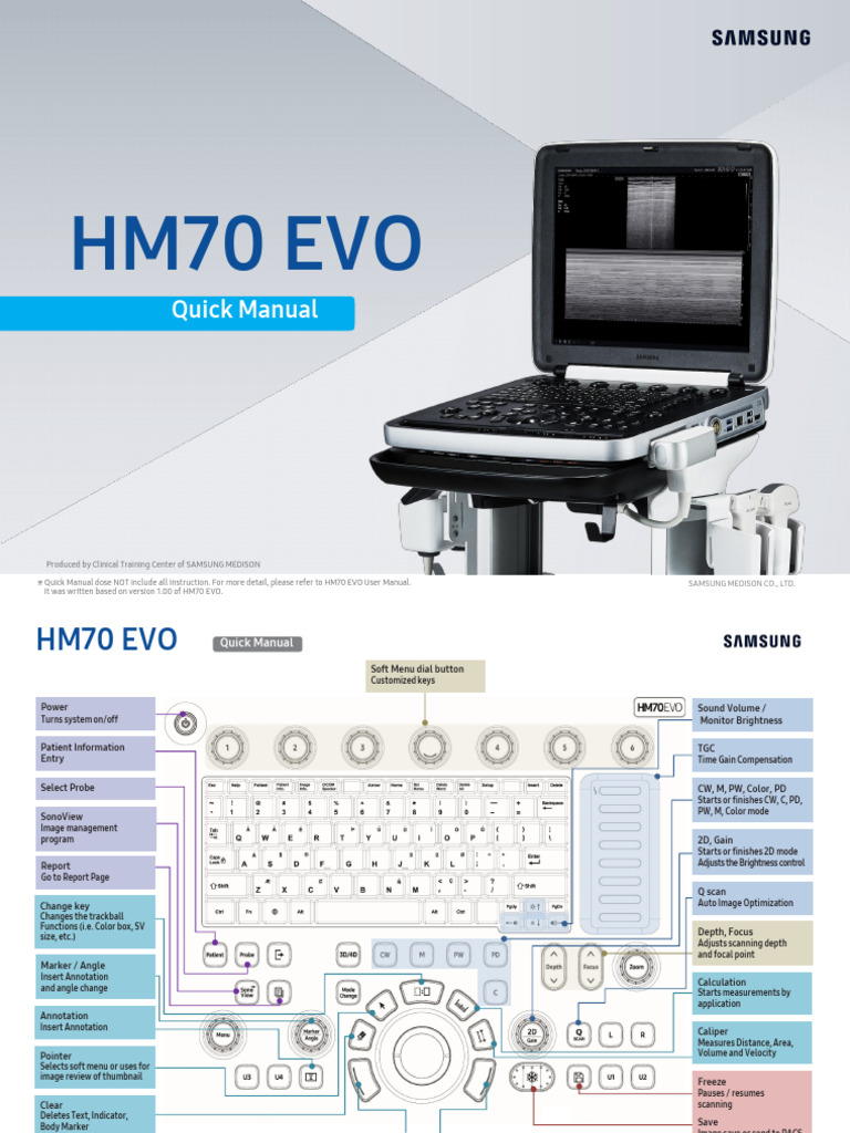HM70 EVO Quick Manual Overview | PDF | Computing