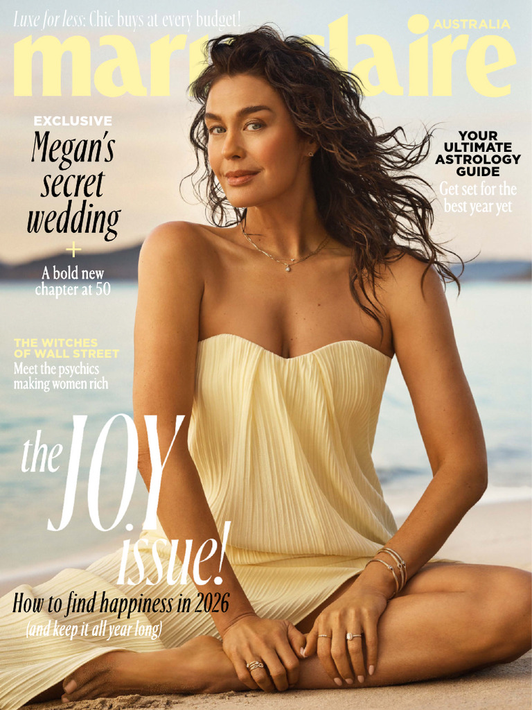 女性情報誌 Marie Claire Australia January 2023 Astrology Guide for Happiness in 2026 | PDF