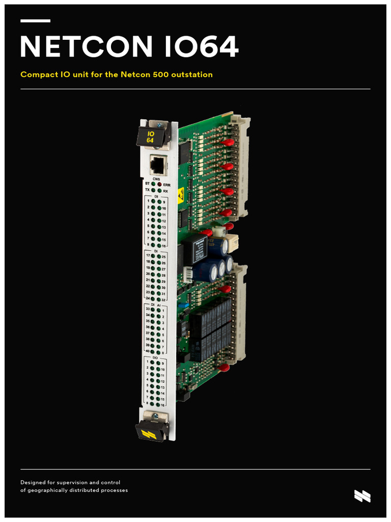 M00115 BR en 9 Netcon IO64 Brochure | PDF | Electrical Engineering ...