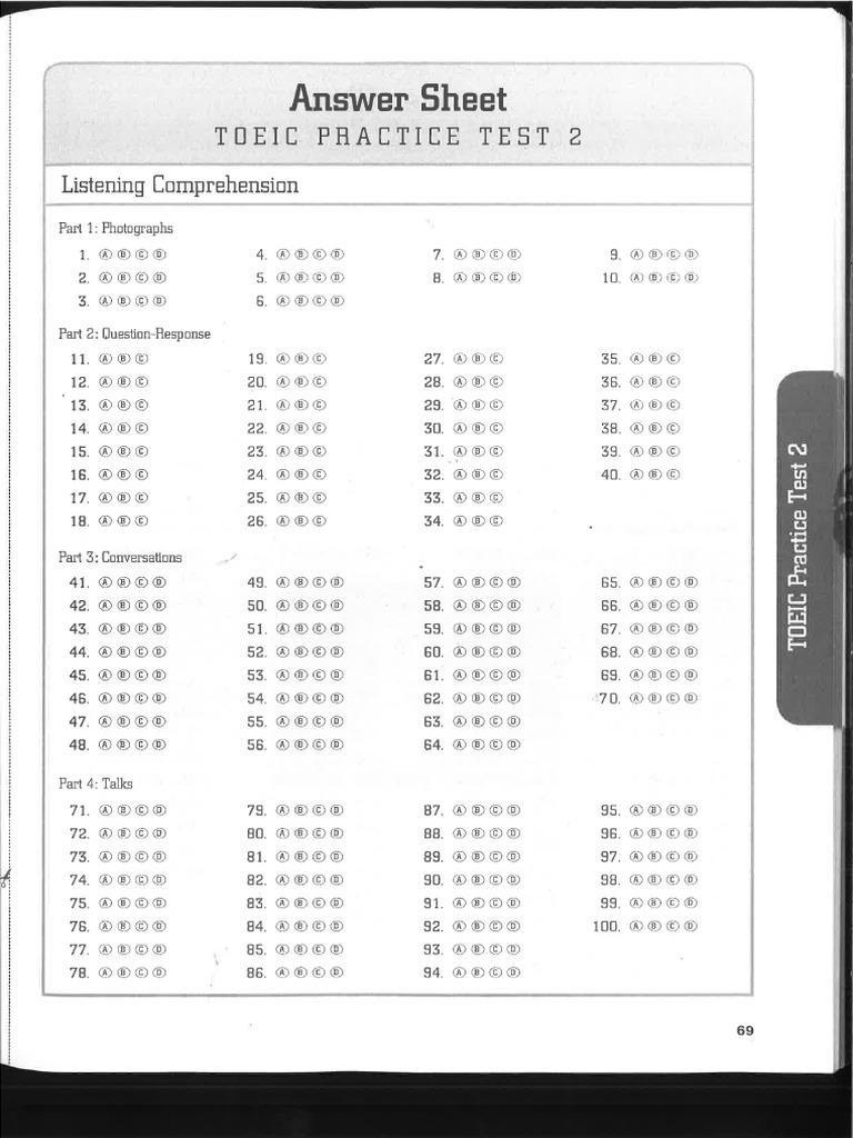 TOEIC-test2 | PDF