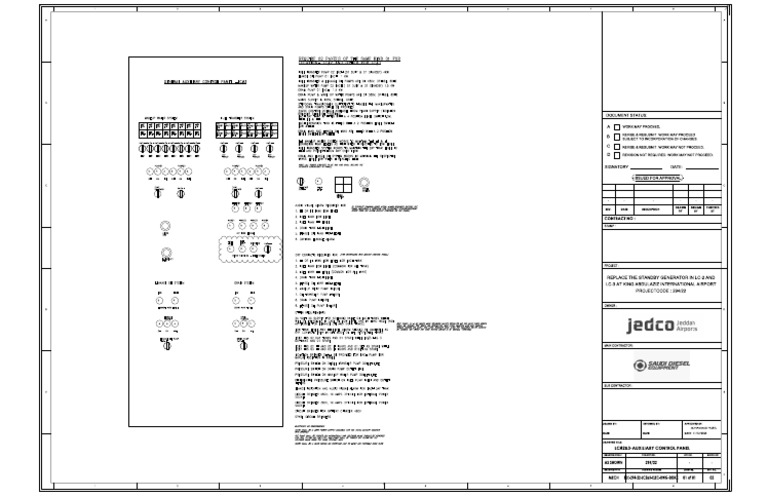 Auxiliary Control Panel Specifications | PDF | Pump | Valve