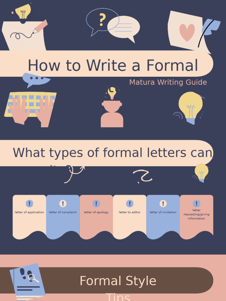 Guide to Writing Formal Letters | PDF | Grammar | Linguistics