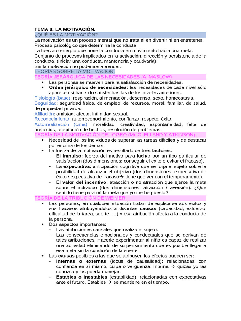 Teorías y Estrategias de Motivación | PDF | Motivación | Motivacional