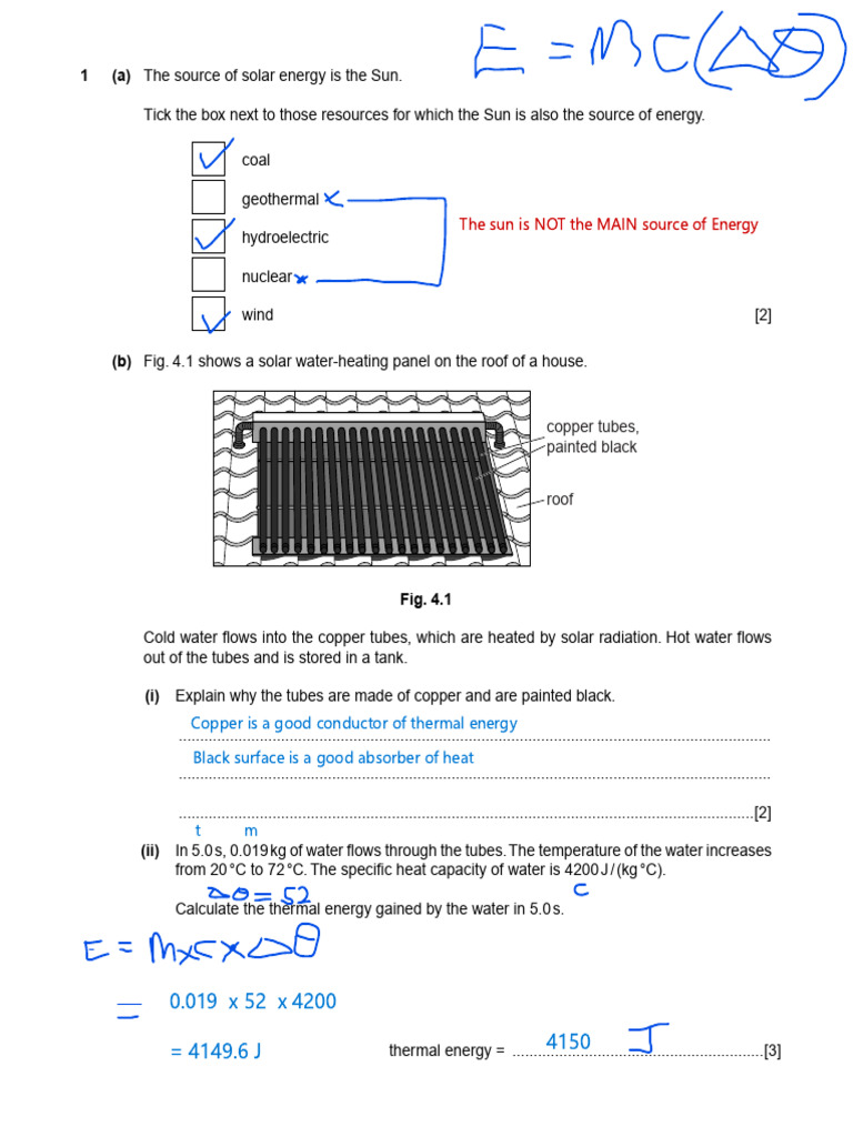 Solar Energy and Heat Transfer Concepts | PDF | Heat | Thermometer