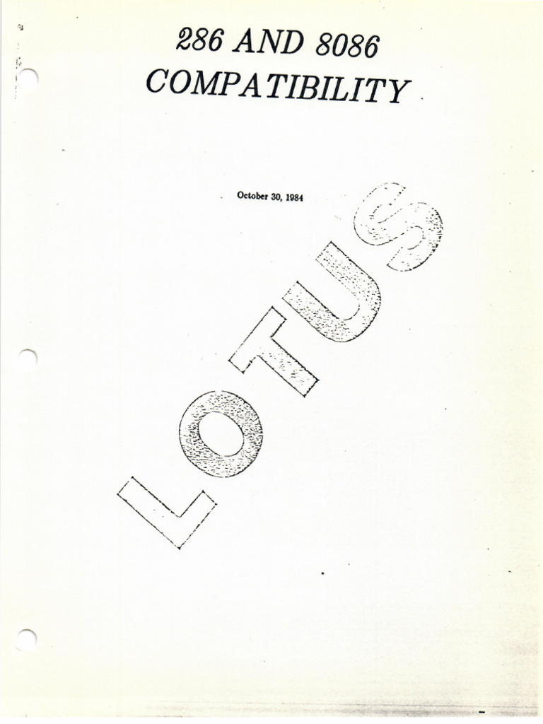 Multitasking DOS BETA - 286 Compatability | PDF
