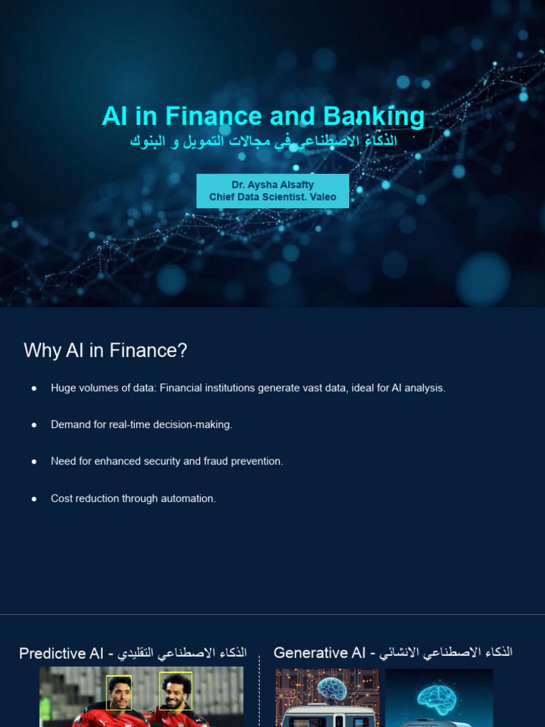 AI in Finance and Banking | PDF | Artificial Intelligence ...