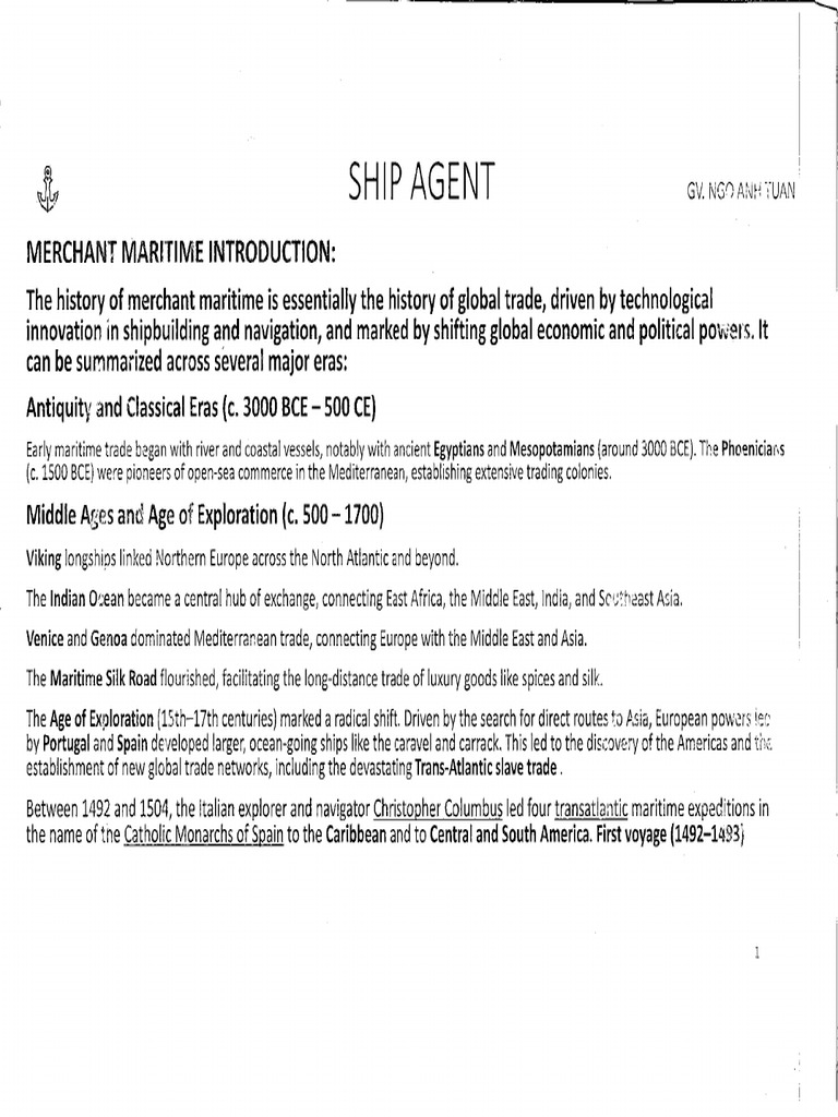 SHIP AGENT 1.1 - Split | PDF