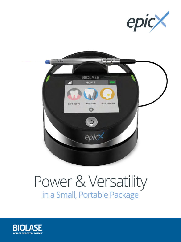 Epic X: Versatile Dental Laser Solutions | PDF | Clinical Medicine ...
