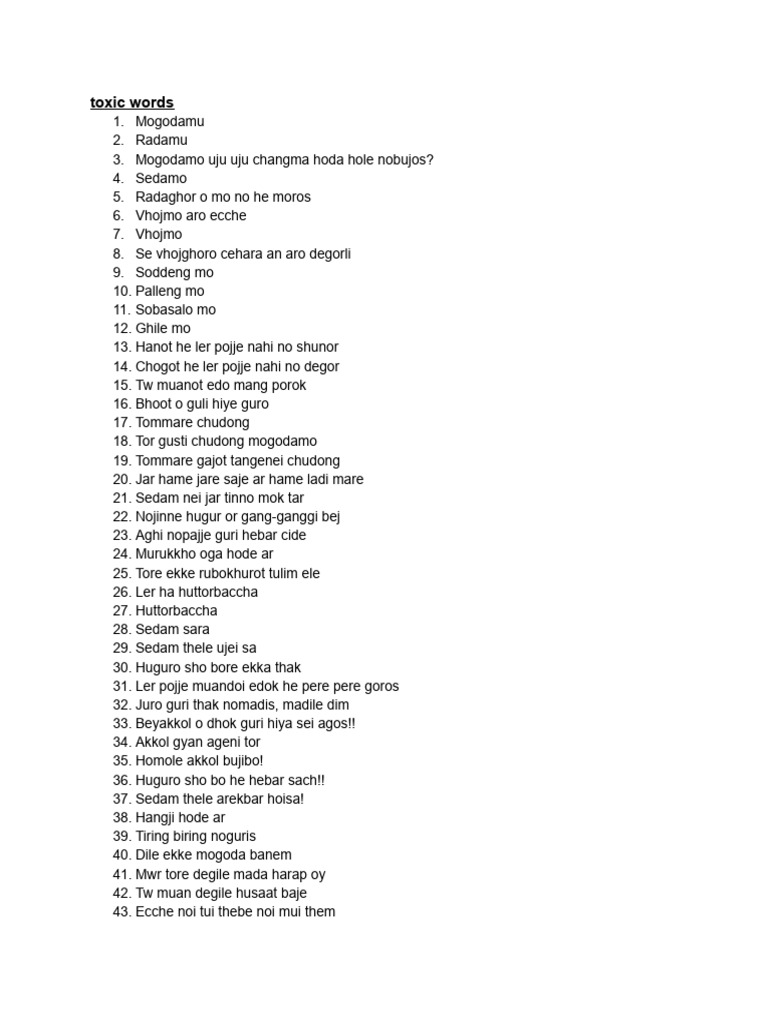 Changma Hate Speech | PDF
