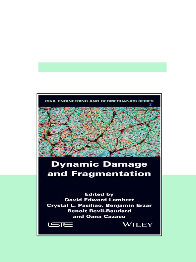 Dynamic Damage And Fragmentation Not Available full | PDF | Elasticity ...