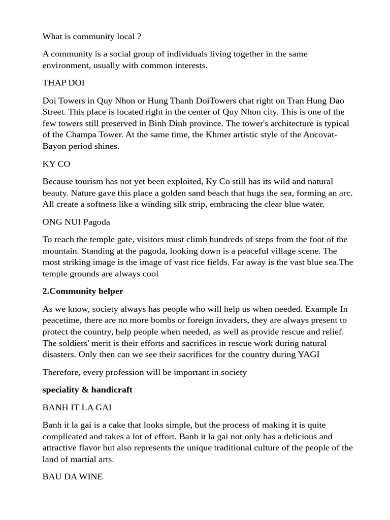 Unit 1 Local | PDF
