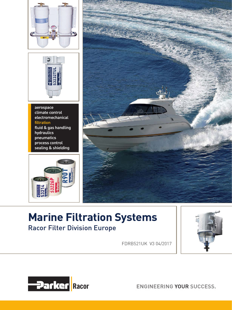 Racor Marine Filtration Solutions Guide | PDF | Filtration | Pump