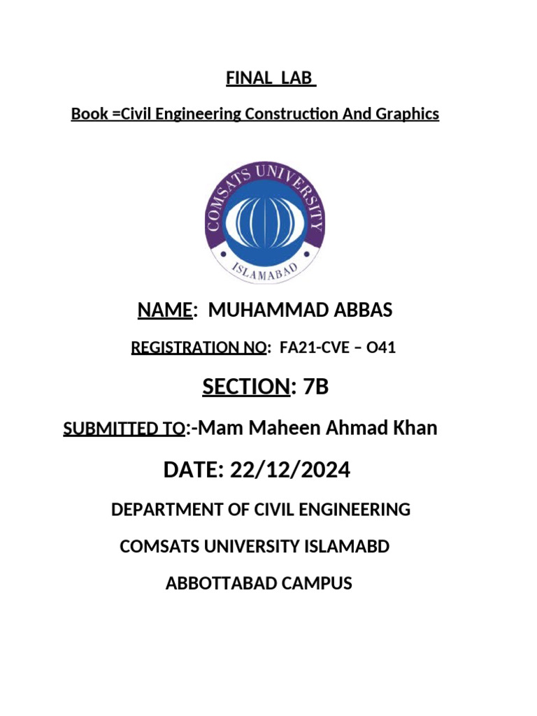 Final Lab Completed | PDF