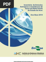 Inventário de Emissões de Gases de Efeito Estufa do Acre