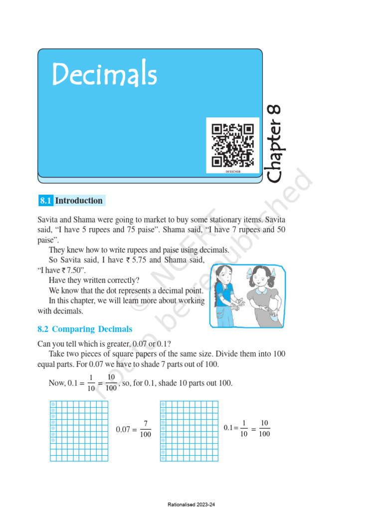 Understanding Decimals and Comparisons | PDF | Mathematics | Arithmetic