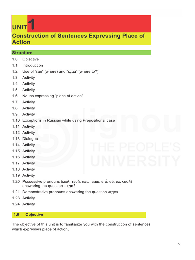 Unit 1 | PDF