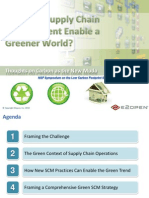 How Supply Chain Management Enable Greener World