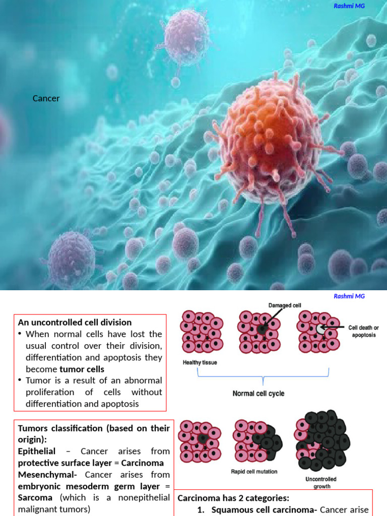 Understanding Cancer: Types and Mechanisms | PDF | Oncogene | Dna Repair