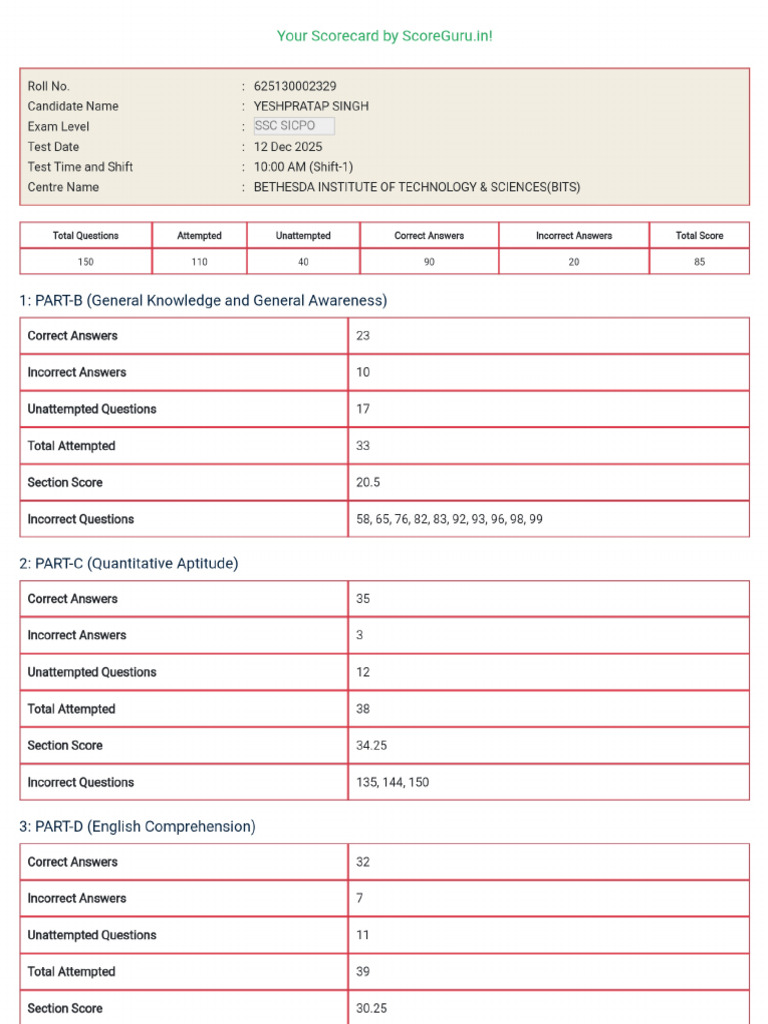 Result Box | PDF