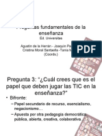 Preguntas Fundamentales de La Enseñanza