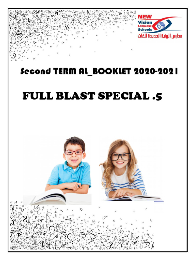 Grade 5 Full Blast Special 5 Booklet | PDF | Moon | Verb