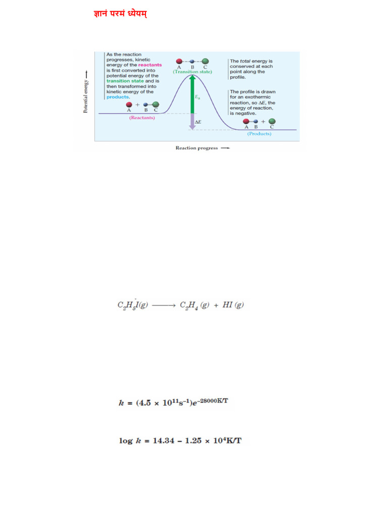 Chemical Kinetics Practice Problems | PDF | Reaction Rate | Activation ...