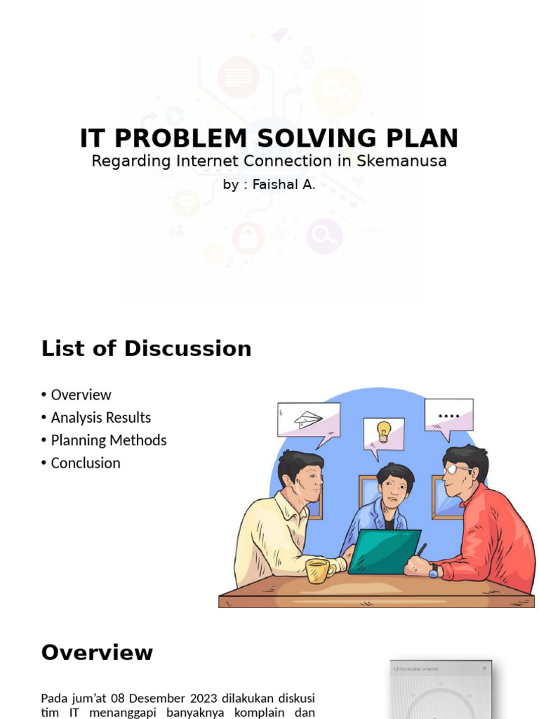 IT Problem Solving Plan | PDF