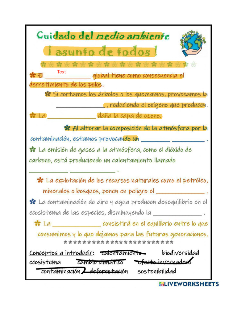 Cuidado Del Medio Ambiente | PDF