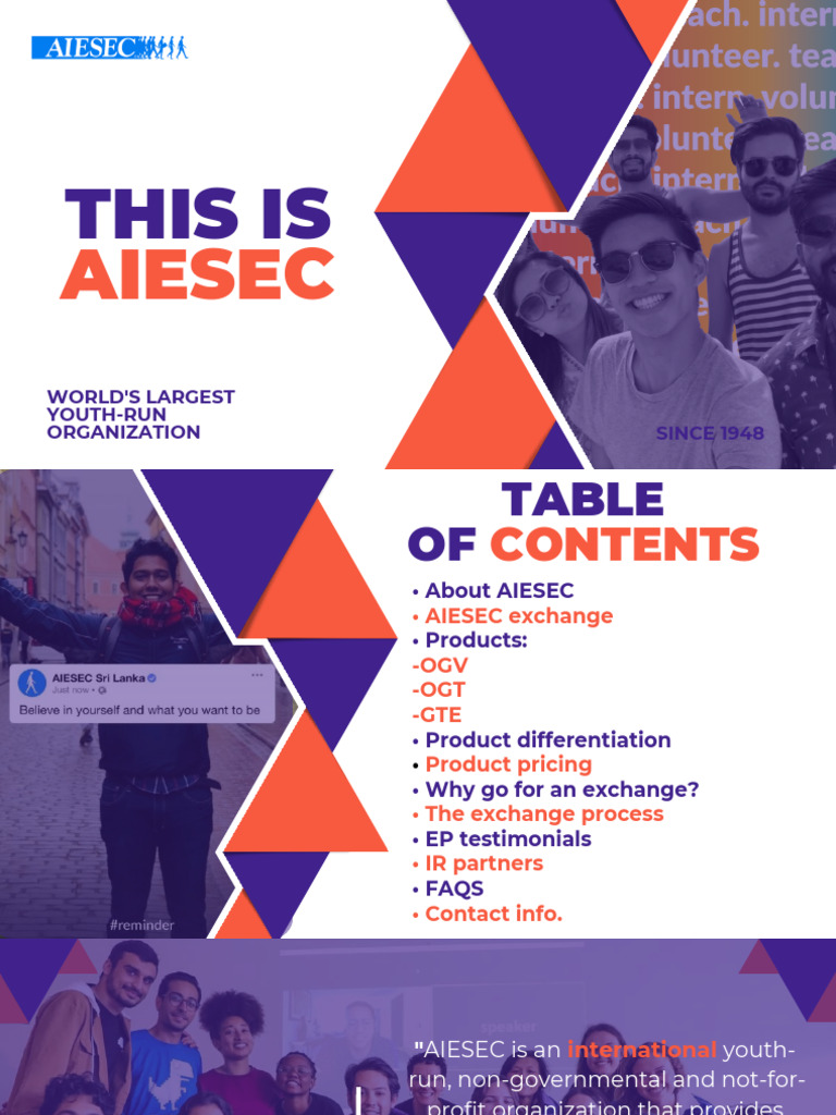 Aiesec 25.26 Intro | PDF