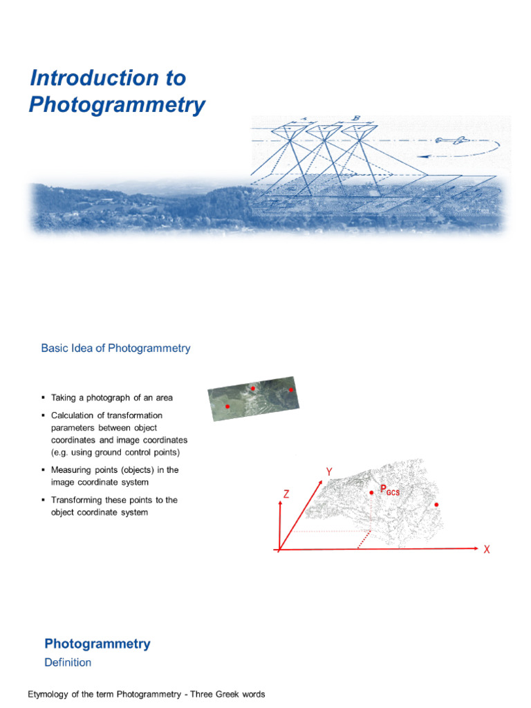 Introduction To Photogrammetry PDF 