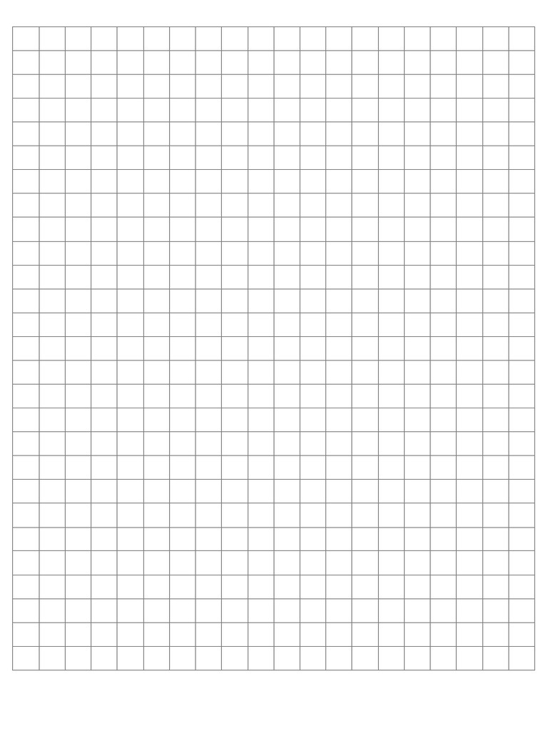 Square Graph Paper | PDF
