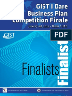 Business Plan Competition Finalists