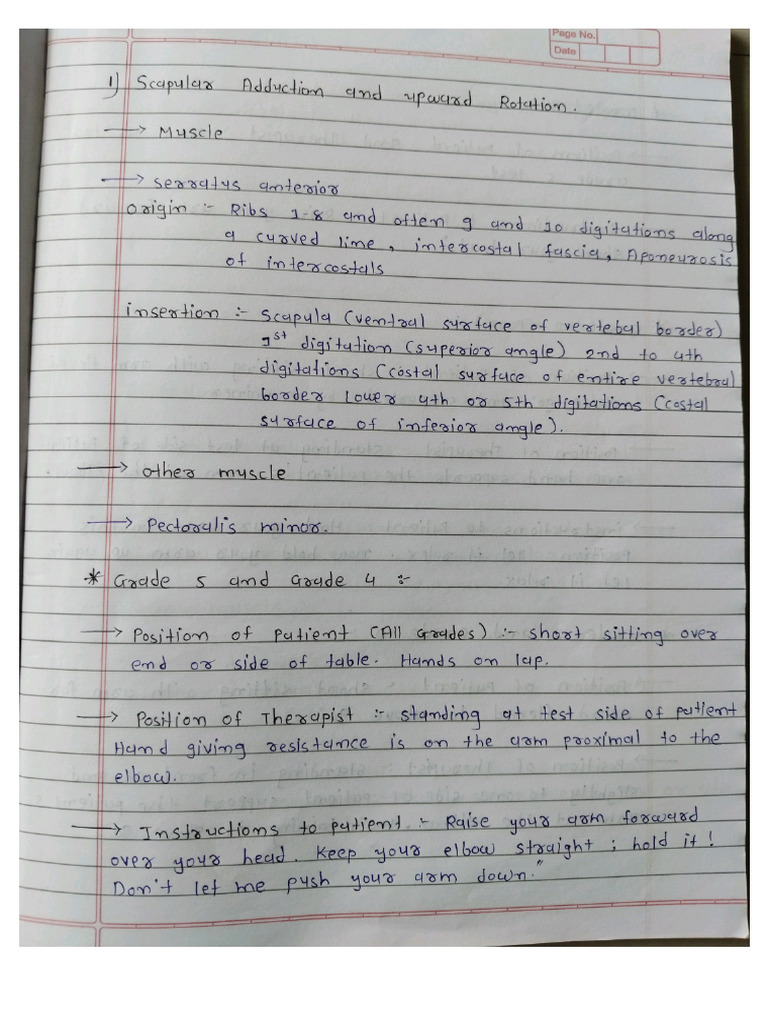 Exercise Therapy Assignment | PDF