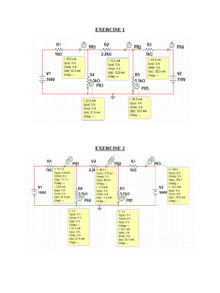 Exercises 1 6 | PDF