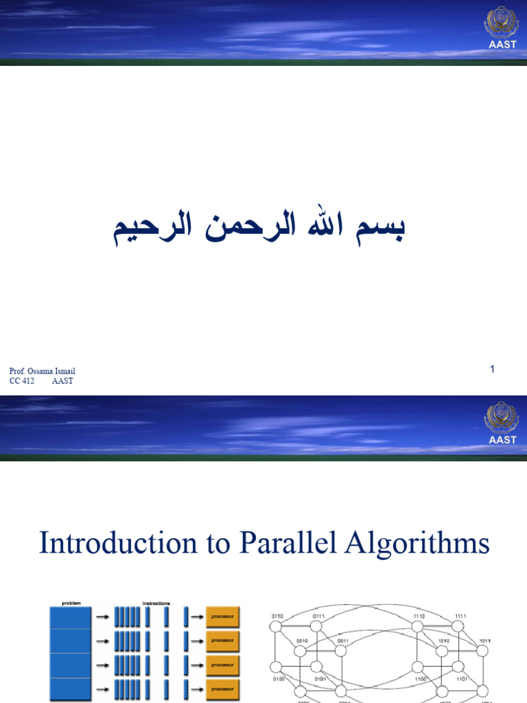 11- introduction PA | PDF | Parallel Computing | Central Processing Unit