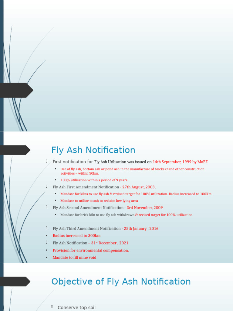 Fly Ash Management | PDF | Concrete | Natural Environment