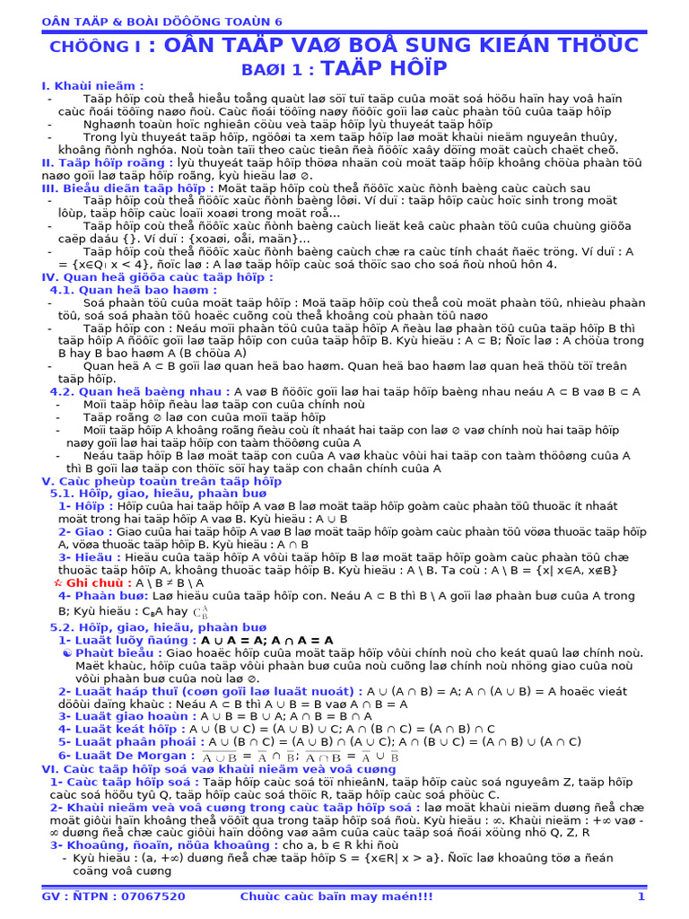 Dai So 6 | PDF