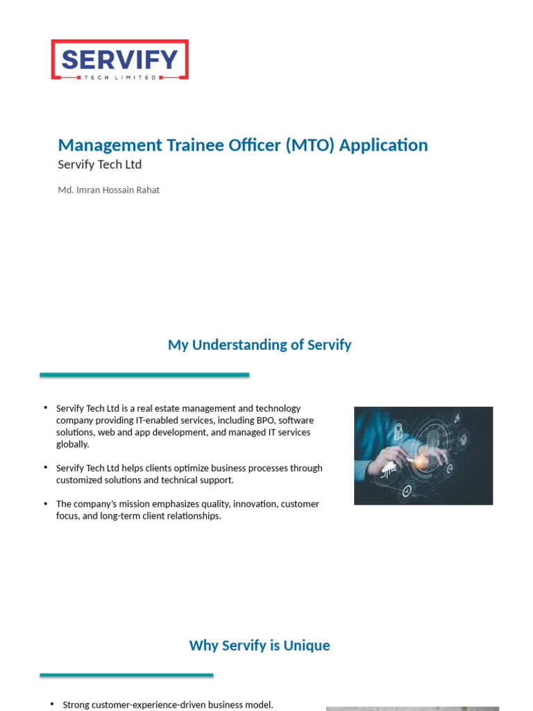 Servify_MTO | PDF