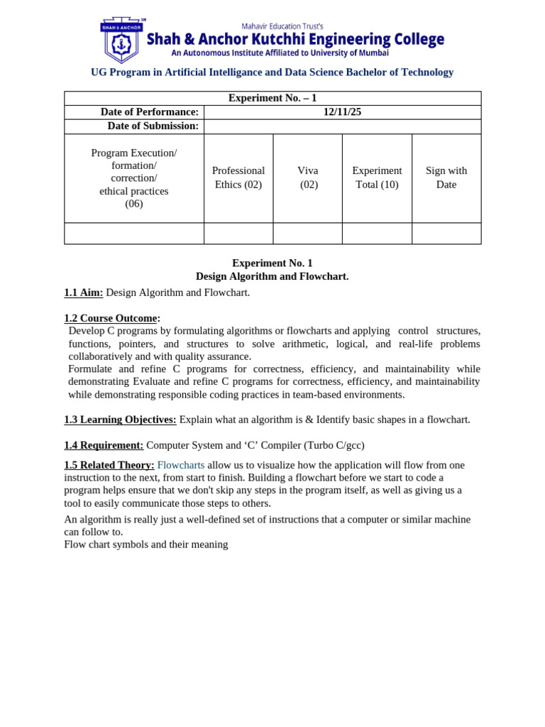 FYAIDS_63 | PDF | Computer Program | Programming