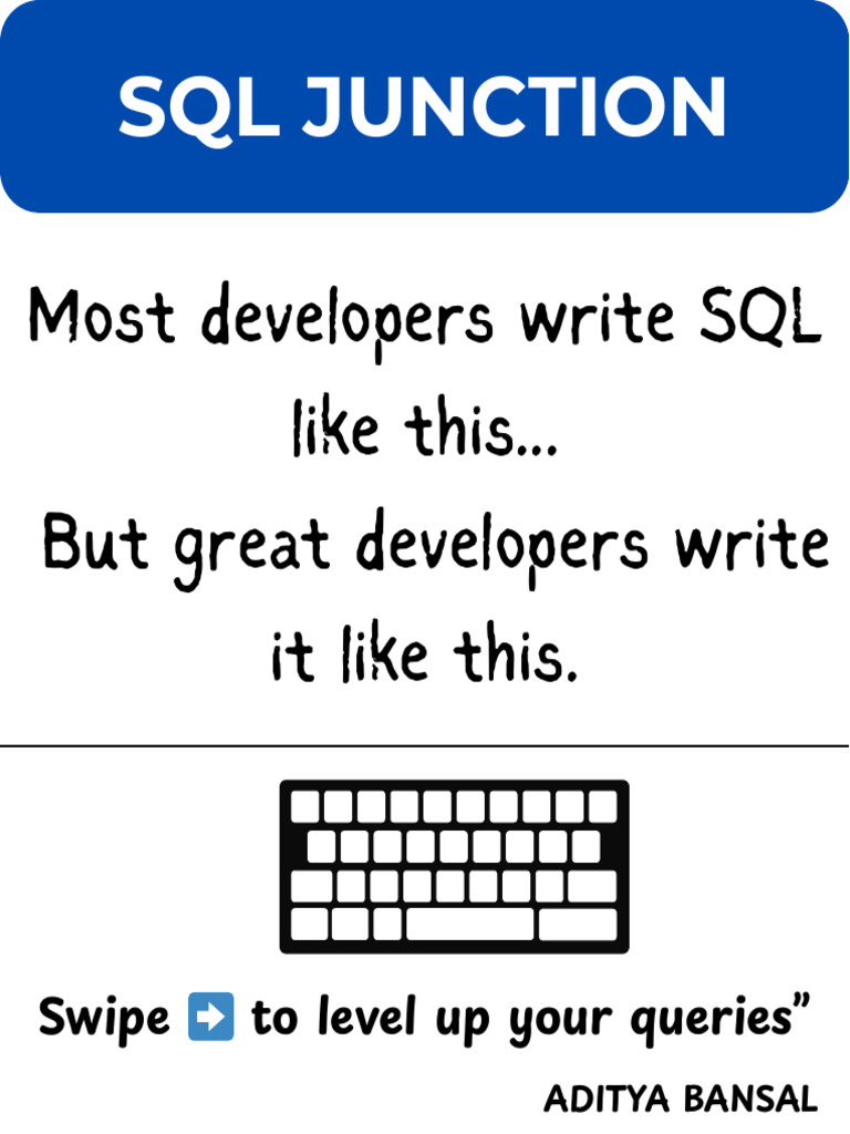 Improve Your SQL: Best Practices Guide | PDF